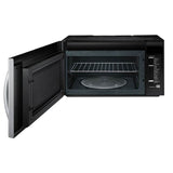 New Handle, Bottom Controls, Sensor Cook, Ceramic Enamel Interior, LED Cooktop Light, 2.1 cu-ft