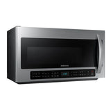 New Handle, Bottom Controls, Sensor Cook, Ceramic Enamel Interior, LED Cooktop Light, 2.1 cu-ft