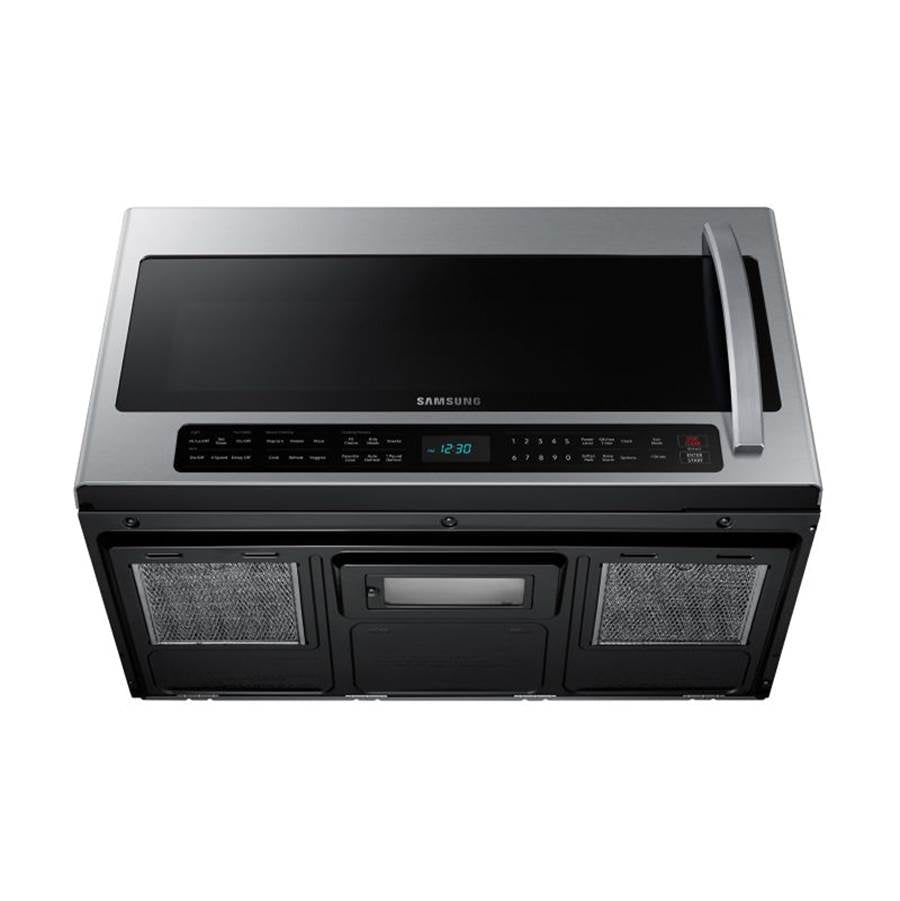 New Handle, Bottom Controls, Sensor Cook, Ceramic Enamel Interior, LED Cooktop Light, 2.1 cu-ft