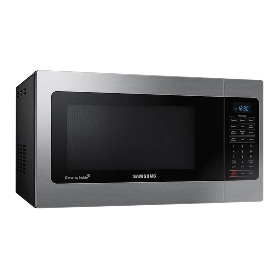 PowerGrill, Ceramic Enamel Interior, Rack with Ceramic Plate, LED Display, 1.1 cu-ft