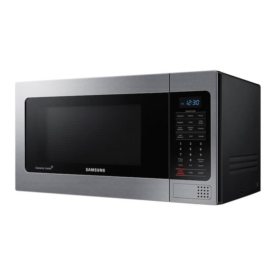 PowerGrill, Ceramic Enamel Interior, Rack with Ceramic Plate, LED Display, 1.1 cu-ft