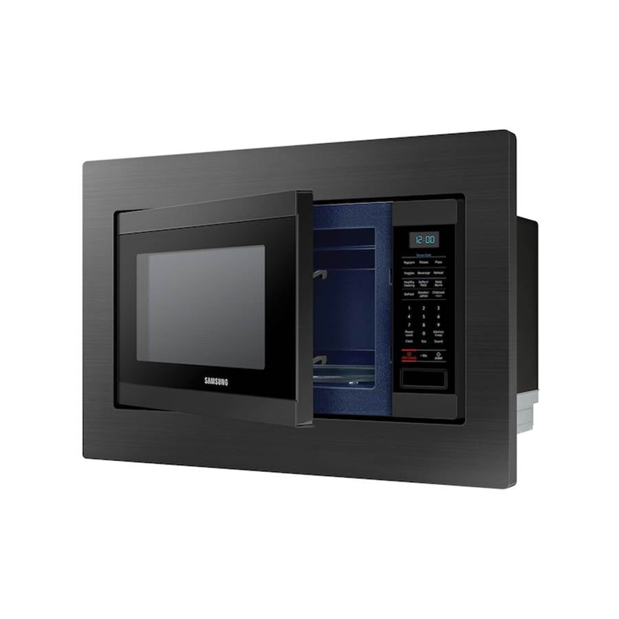 Built in Application CMO, Sensor Cook, Ceramic Enamel Interior, Black Stainless Steel, Matching Trim Kit Available (MA-TK8020TG), Large, 1.9 cu-ft