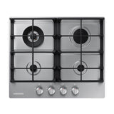 Four Burners, 1-12.5000 Btu Power Burner, 1-105000, 1-95000, 1-5000 Simmer, 24''