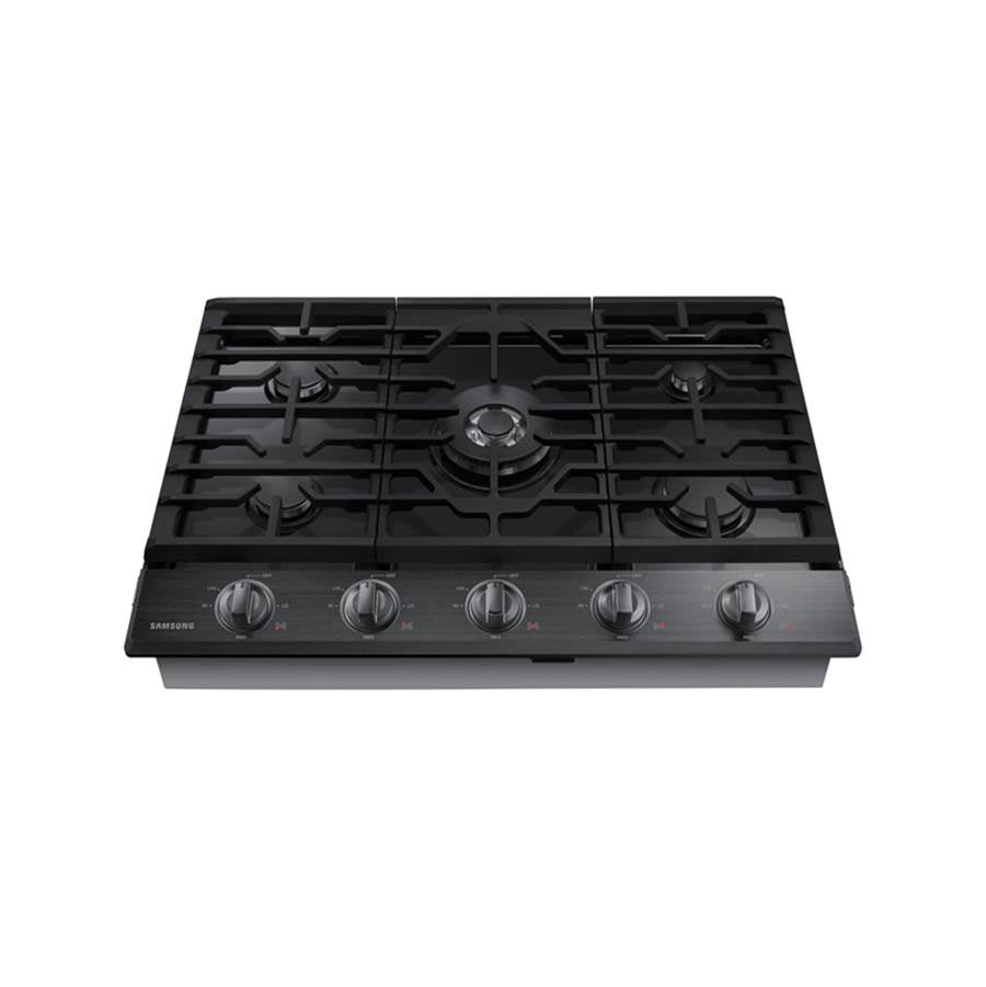Five Burners, 1-19000 Power Burner, 1-13000 Power Burner, 2-9.50, 1-5000 Simmer, Illuminated Knobs, Aluminum Griddle, Wi-Fi, 30''