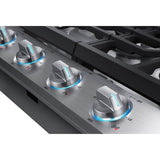 Five Burners, 1-19000 Power Burner, 1-13000 Power Burner, 2-9.50, 1-5000 Simmer, Illuminated Knobs, Aluminum Griddle, Wi-Fi, 30''