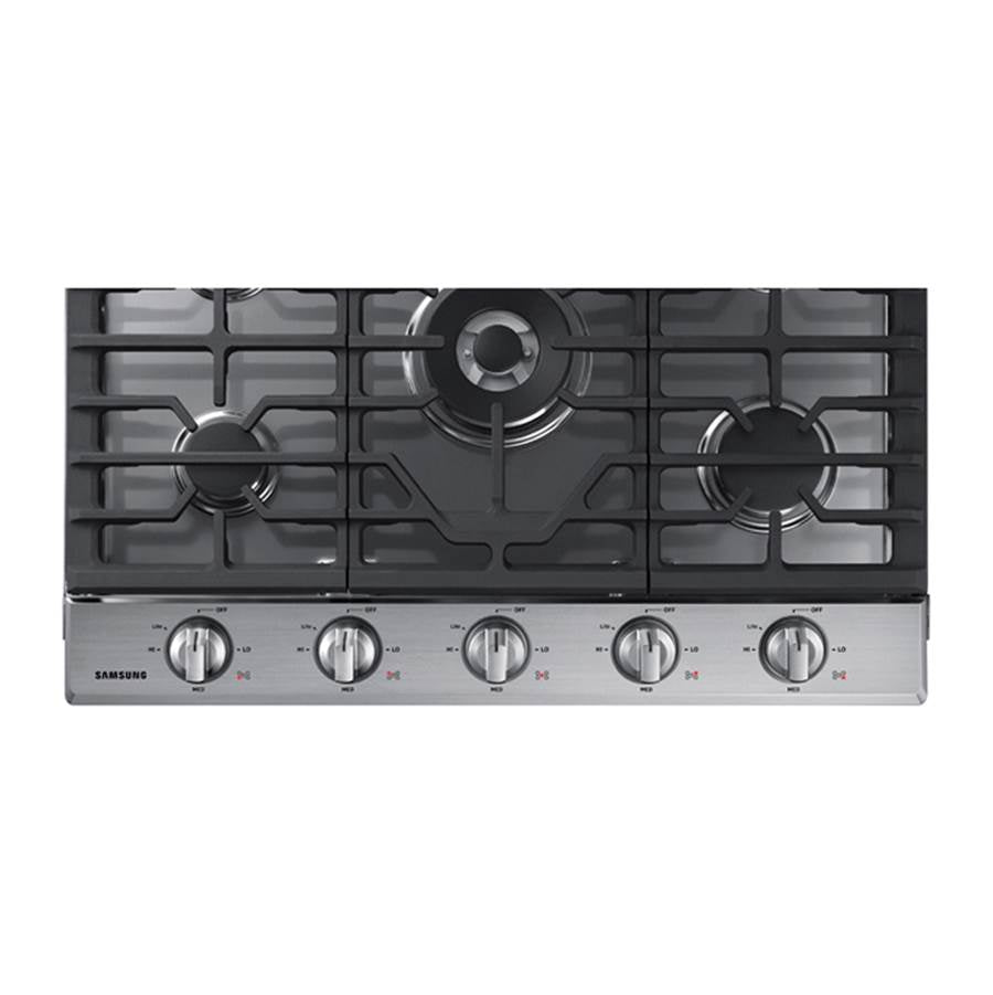Five Burners, 1-19000 Power Burner, 1-13000 Power Burner, 2-9.50, 1-5000 Simmer, Illuminated Knobs, Aluminum Griddle, Wi-Fi, 30''