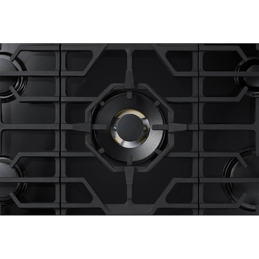Five Burners, 1-22000 Dual Ring Brass, 1-13000 Power Burner, 2-9.5, 1-5000 Simmer, Illuminated Knobs, Die Cast Griddle, Wok Ring, Wi-Fi, 30''