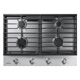 Samsung - Four Burners, 1-17000 Power Burner, 1-13000, 1-9.5, 1-5000 Simmer, 30'' - Stainless Steel