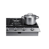 Five Burners, 1-19000 Power Burner, 1-13000 Power Burner, 2-9.50, 1-5000 Simmer, Illuminated Knobs, Aluminum Griddle, Wi-Fi, 36''