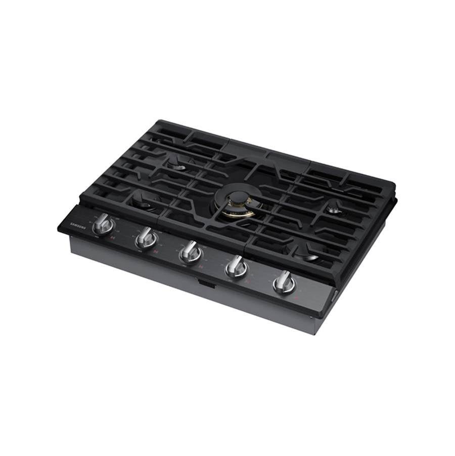 Five Burners, 1-22000 Dual Ring Brass, 1-13000 Power Burner, 2-9.5 K, 1-5000 Simmer, Illuminated Knobs, Die-cast Griddle, Wok Ring, Wi-Fi, 36''