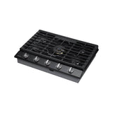 Five Burners, 1-22000 Dual Ring Brass, 1-13000 Power Burner, 2-9.5 K, 1-5000 Simmer, Illuminated Knobs, Die-cast Griddle, Wok Ring, Wi-Fi, 36''