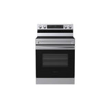Electric Freestanding with 4 Element Cooktop and Steam Clean, 6.3 cu-ft