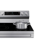 Electric Freestanding with 4 Element Cooktop and Steam Clean, 6.3 cu-ft