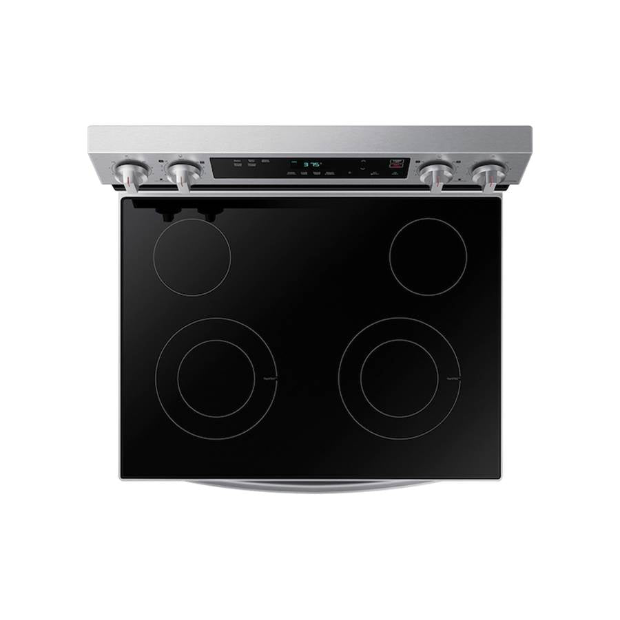 Electric Freestanding with 4 Element Cooktop and Steam Clean, 6.3 cu-ft