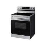 Electric Freestanding with 4 Element Cooktop and Steam Clean, 6.3 cu-ft