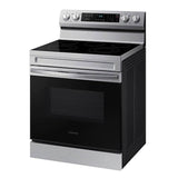 Electric Freestanding with 5 Element Cooktop and Steam Self Clean, 6.3 cu-ft