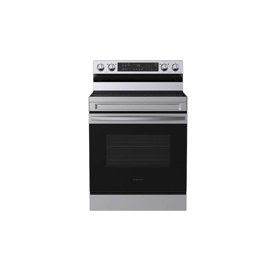 Electric Freestanding with 5 Element Cooktop and Steam Self Clean, 6.3 cu-ft