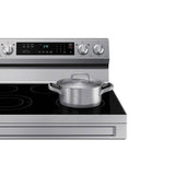 Electric Freestanding with 5 Element Cooktop and Steam Self Clean, 6.3 cu-ft