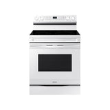 Samsung - Electric Freestanding with Air Fry (without Tray), 6.3 cu-ft - Stainless Steel