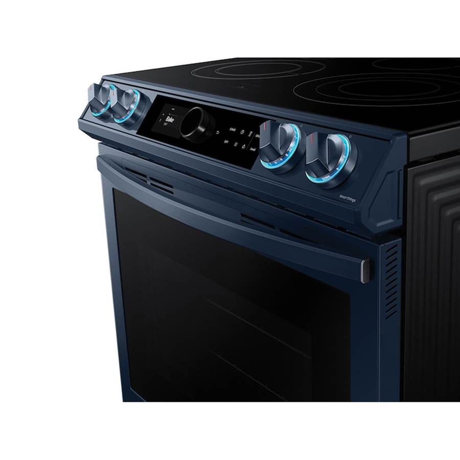 Bespoke Electric Slide-In with Smart Dial and Air Fry, 6.3 cu-ft