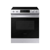 Samsung - Slide-In Electric, 6.3 cu-ft - Stainless Steel