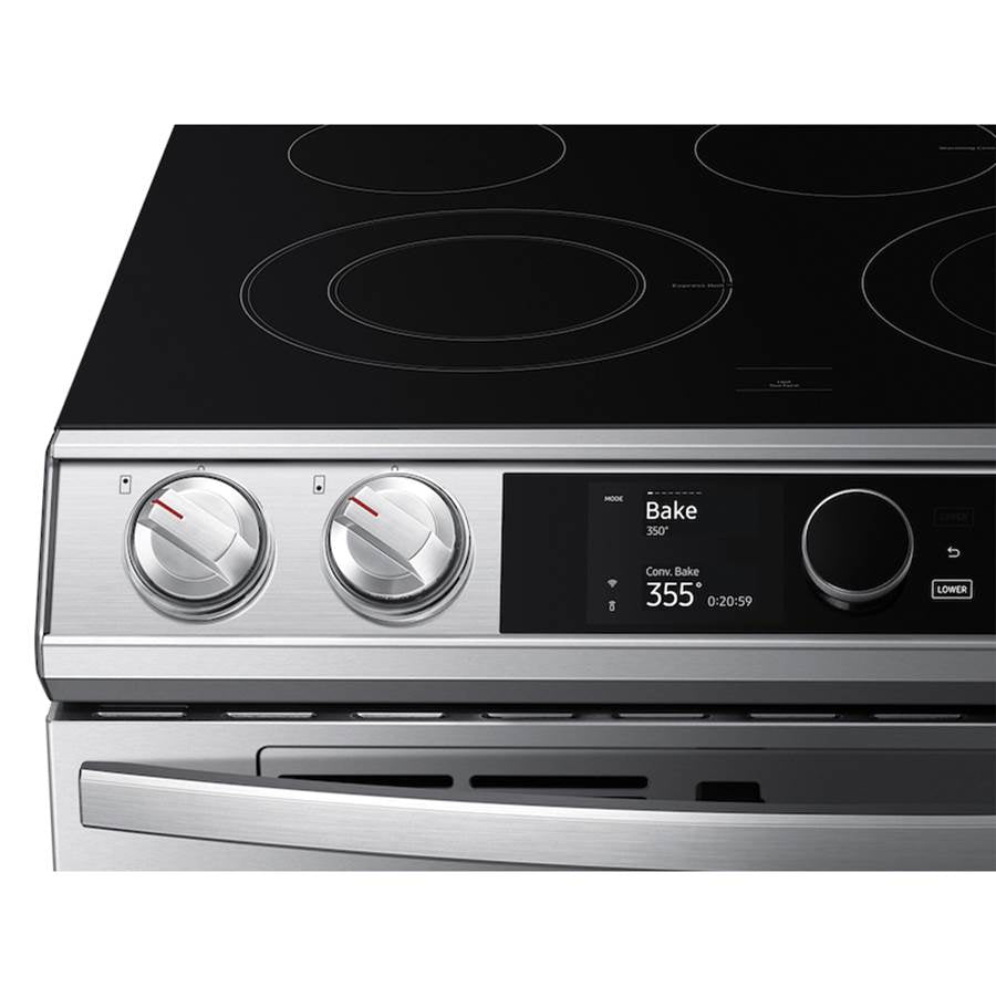 Slide-In Electric with Flex Duo, Smart Dial and Air Fry, 6.3 cu-ft