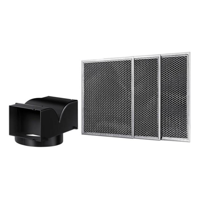 Samsung - Recirculation Kit for (5000 Series) Range Hoods - Black