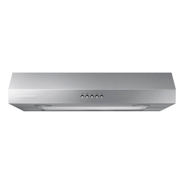 Samsung - Under Cabinet Exterior Venting, LED Lighting, Aluminum Mesh Filters, 250 cfm, 24'' - Stainless Steel