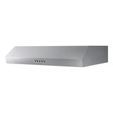 Under Cabinet Exterior Venting, LED Lighting, Aluminum Mesh Filters, 250 cfm, 24''