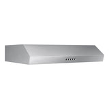 Under Cabinet Exterior Venting, LED Lighting, Aluminum Mesh Filters, 250 cfm, 24''
