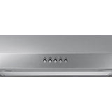 Under Cabinet Exterior Venting, LED Lighting, Aluminum Mesh Filters, 250 cfm, 24''
