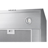 Under Cabinet Exterior Venting, LED Lighting, Aluminum Mesh Filters, 250 cfm, 24''