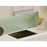 Under Cabinet Exterior Venting, LED Lighting, Metal Grease Filter, 350 cfm, 30''