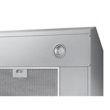 Under Cabinet Exterior Venting, LED Lighting, Metal Grease Filter, 350 cfm, 30''