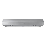 Samsung - Under Cabinet Exterior Venting, LED Lighting, Metal Grease Filter, 350 cfm, 30'' - Stainless Steel