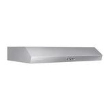 Under Cabinet Exterior Venting, LED Lighting, Metal Grease Filter, 350 cfm, 30''