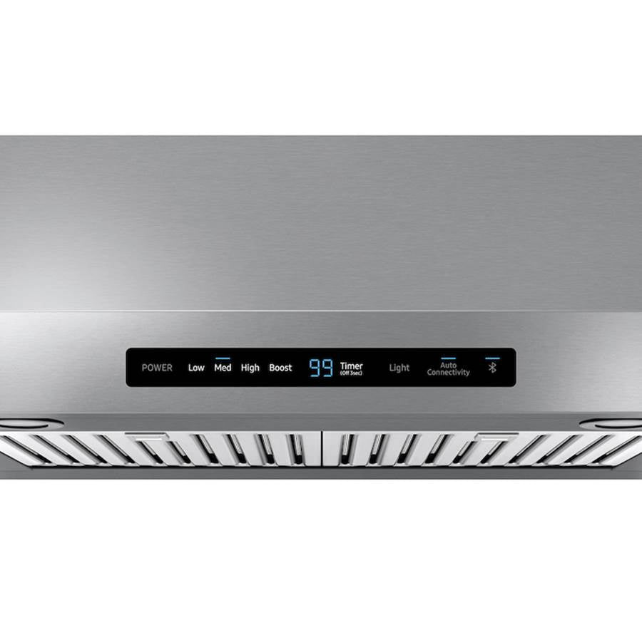 Under Cabinet Exterior Venting (Recirculating Capable), LED Lighting, Baffle Filters, Hood Connectivity, Wi-Fi, 390 cfm (600 cfm Capable), 30''