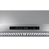 Under Cabinet Exterior Venting (Recirculating Capable), LED Lighting, Baffle Filters, Hood Connectivity, Wi-Fi, 390 cfm (600 cfm Capable), 30''
