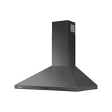 Wall Mount Chimney Exterior Venting (Recirculating Capable), 390 cfm, LED Lighting, Aluminum Mesh Filters, 30''