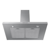 Wall Mount Chimney Exterior Venting (Recirculating Capable), 390 cfm, LED Lighting, Aluminum Mesh Filters, 30''