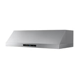 Under Cabinet Exterior Venting (Recirculating Capable), LED Lighting, Baffle Filters, Hood Connectivity, Wi-Fi, 390 cfm (600 cfm Capable), 36''