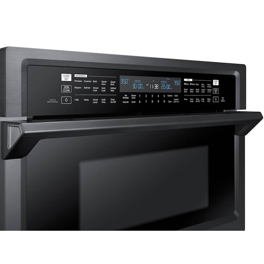 Microwave Oven Combination, Steam Cooking, Dual Fan True Convection Oven, Convection Microwave, Spotlight Lighting System, 30''