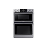 Samsung - Microwave Oven Combination, Steam Cooking, Flex Duo, Dual Fan True Convection Oven, Convection Microwave, Spotlight Lighting System, 30'' - Stainless Steel