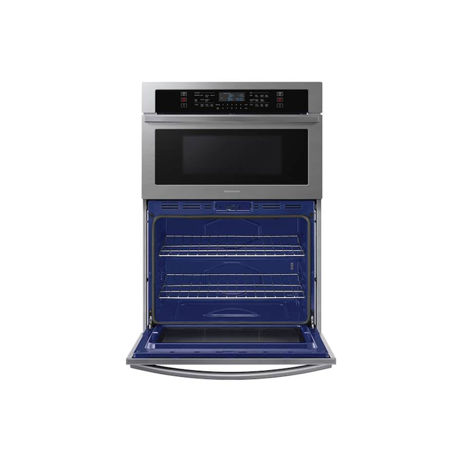 Microwave Oven Combination, Thermal, Self-Clean Steam Clean, Glass Touch, 2 Wire Racks (Lower), Wi-Fi, 1.9 cu-ft (Upper) 5.1 cu-ft (Lower), 30''