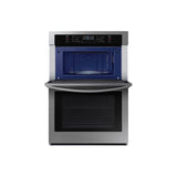 Microwave Oven Combination, Thermal, Self-Clean Steam Clean, Glass Touch, 2 Wire Racks (Lower), Wi-Fi, 1.9 cu-ft (Upper) 5.1 cu-ft (Lower), 30''
