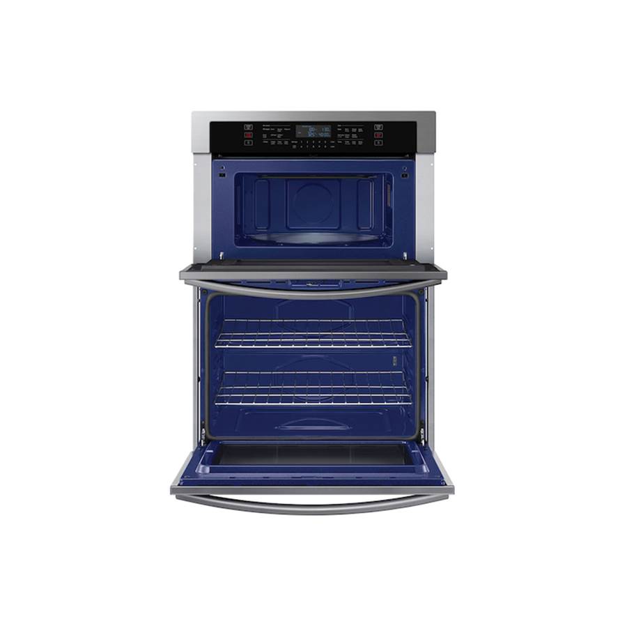 Microwave Oven Combination, Thermal, Self-Clean Steam Clean, Glass Touch, 2 Wire Racks (Lower), Wi-Fi, 1.9 cu-ft (Upper) 5.1 cu-ft (Lower), 30''