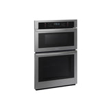 Microwave Oven Combination, Thermal, Self-Clean Steam Clean, Glass Touch, 2 Wire Racks (Lower), Wi-Fi, 1.9 cu-ft (Upper) 5.1 cu-ft (Lower), 30''