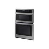 Microwave Oven Combination, Thermal, Self-Clean Steam Clean, Glass Touch, 2 Wire Racks (Lower), Wi-Fi, 1.9 cu-ft (Upper) 5.1 cu-ft (Lower), 30''