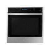 Samsung - Single Oven, True Convection, Ladder Racks,  Digital Touch Controls, Wi-Fi, Catalytic Clean Steam Clean, 3.1 cu-ft, 24'' - Stainless Steel