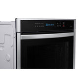 Single Oven, True Convection, Ladder Racks,  Digital Touch Controls, Wi-Fi, Catalytic Clean Steam Clean, 3.1 cu-ft, 24''